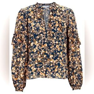 Intermix Marika Lurex Floral Blouse!